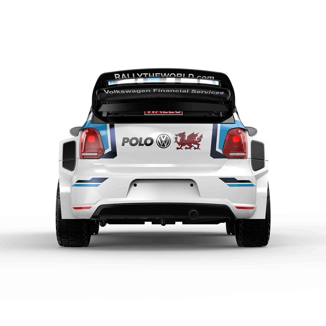 Hyper Go 10304 Polo WRC - ansicht · von hinten